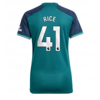 Fotbalové Dres Arsenal Declan Rice #41 Dámské Alternativní 2023-24 Krátký Rukáv